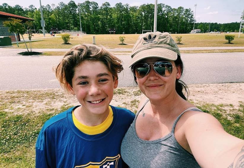 Jenelle Evans reunites with son Jace after he runs away from home