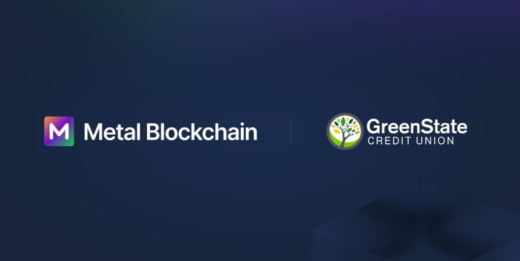 GreenState Credit Union Joins Metal Blockchain’s Banking Innovation Program