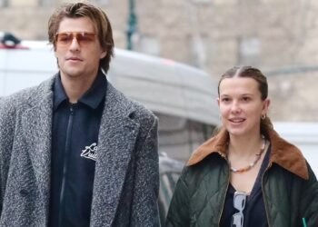 Millie Bobby Brown and Jake Bongiovi casual outing NYC