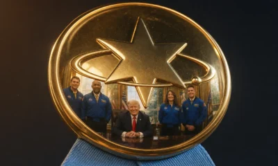 Artemis II astronauts Congressional Space Medal of Honor Houston