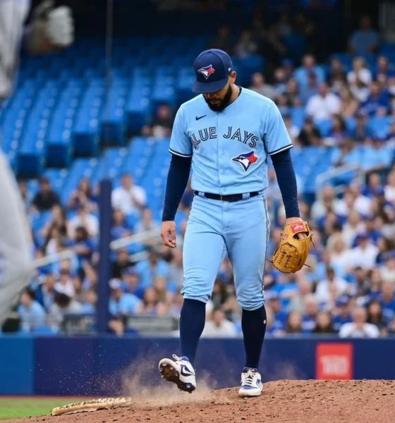 Blue Jays wild card push after 13-2 Royals loss