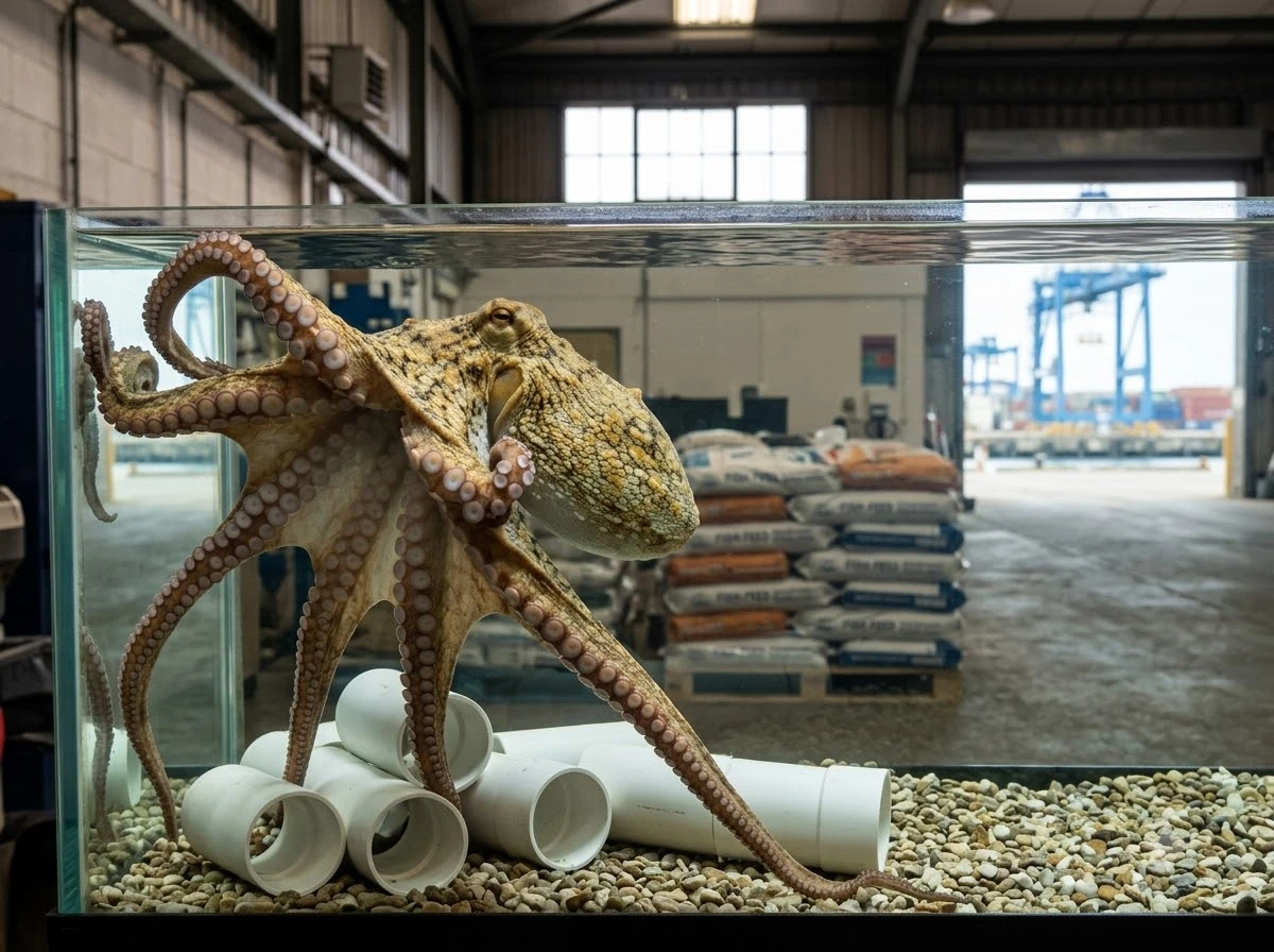 Nueva Pescanova cancelled Gran Canaria industrial octopus farm