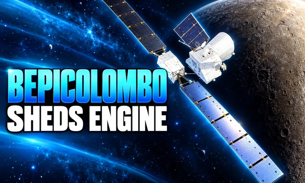 BepiColombo sheds Mercury Transfer Module 2026