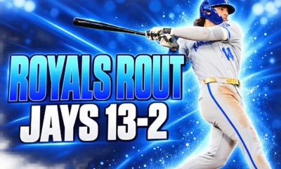 Royals rout Blue Jays 13-2 Thursday