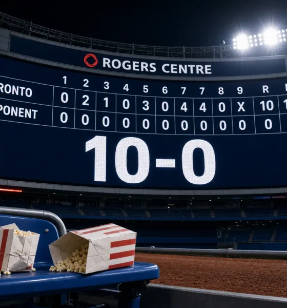 Blue Jays 13-2 loss to Royals at Rogers Centre