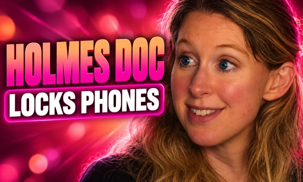 Holmes documentary phones locked Telluride premiere A24