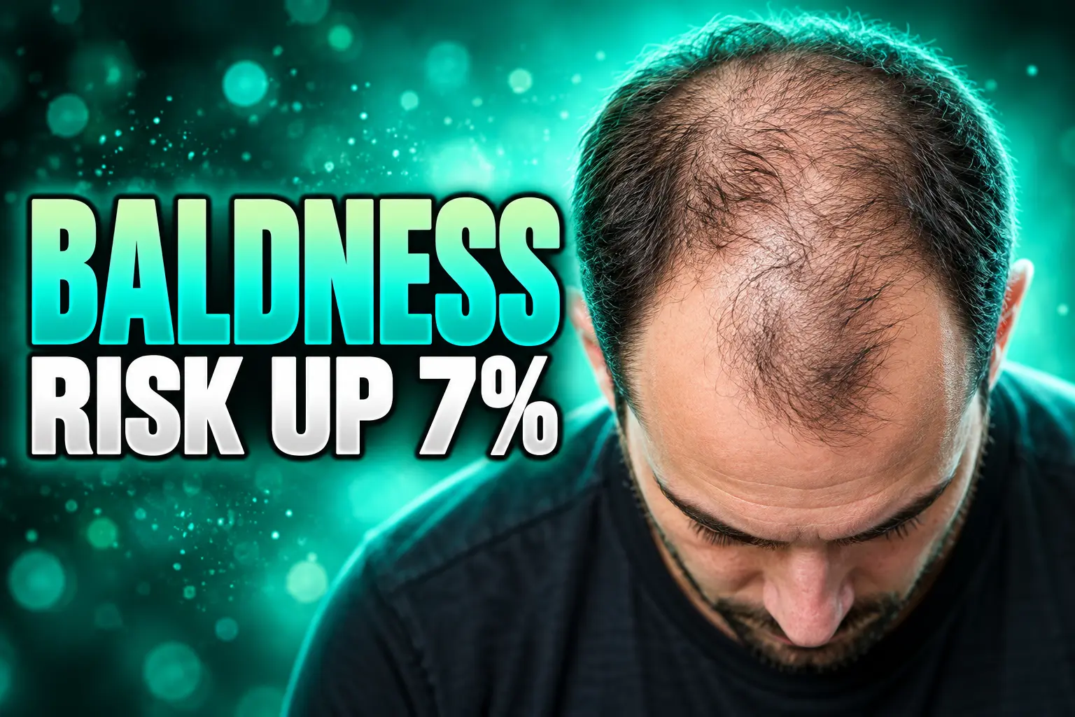 GLP-1 genes extra 7 percent male hair loss risk