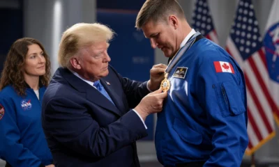Artemis II astronauts receive Congressional Space Medal of Honor