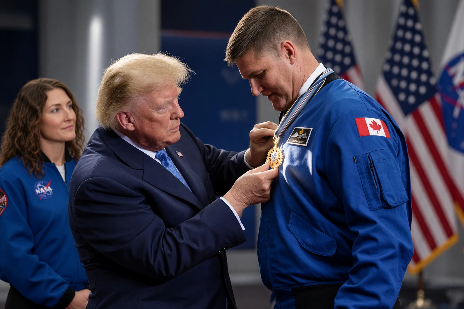 Artemis II astronauts receive Congressional Space Medal of Honor