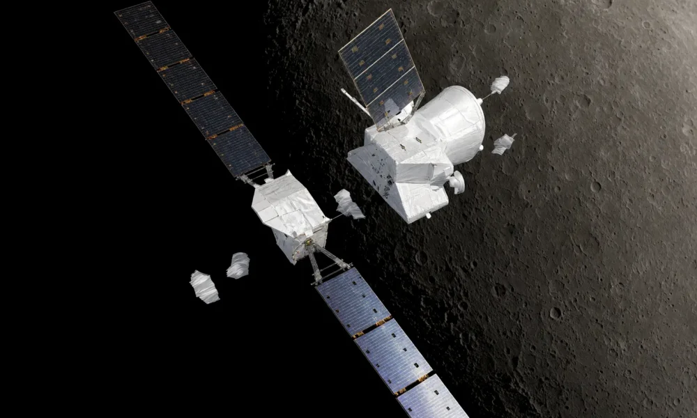 BepiColombo Mercury Transfer Module separation ESA JAXA