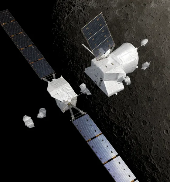 BepiColombo Mercury Transfer Module separation ESA JAXA