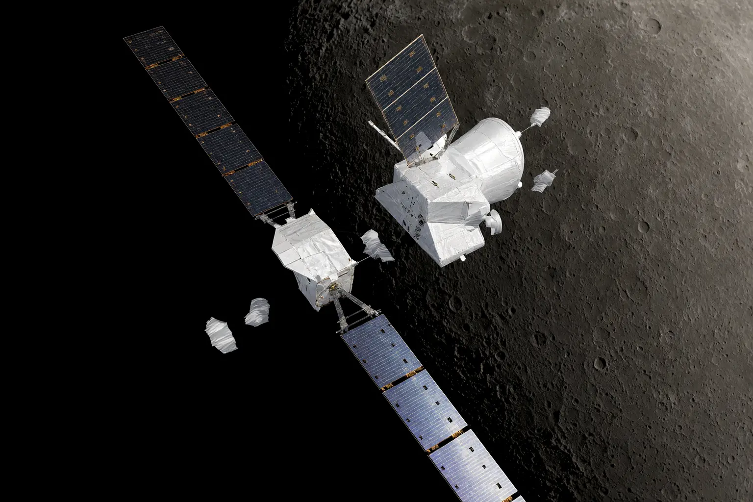 BepiColombo Mercury Transfer Module separation ESA JAXA