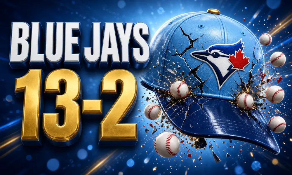Blue Jays 13-2 loss to Kansas City Royals Thursday