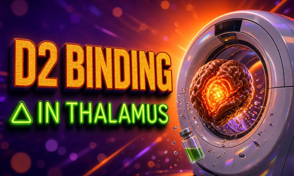 Danish PET study extra thalamic D2 binding autism