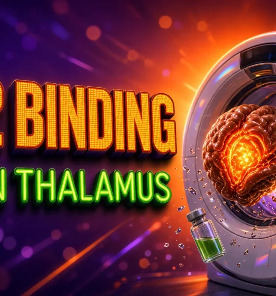 Danish PET study extra thalamic D2 binding autism