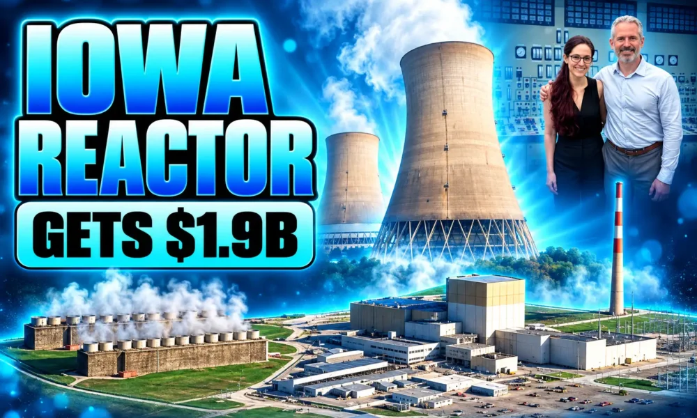 Duane Arnold $1.9 billion loan Iowa reactor restart