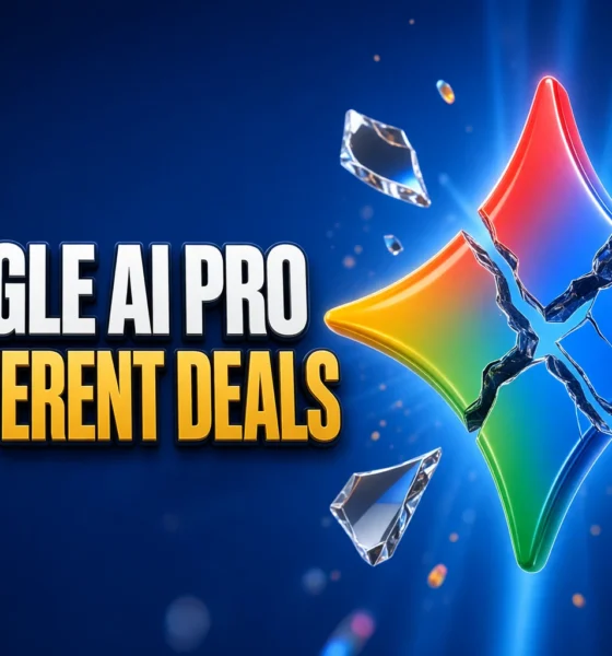 Google AI Pro free year three different student deals