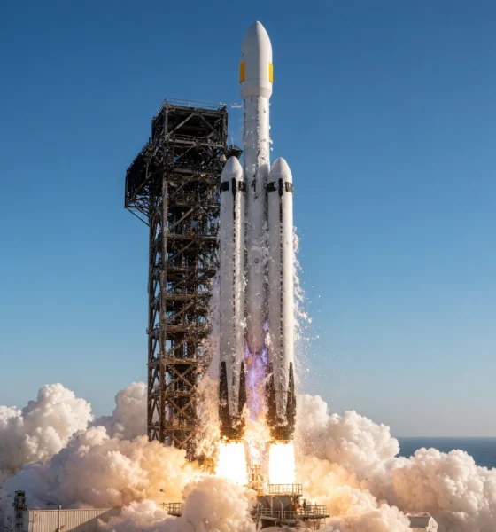 Nancy Grace Roman Space Telescope Falcon Heavy Kennedy launch