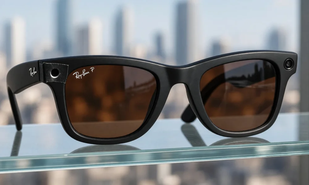 Ray-Ban Meta cameras off after capture light patch