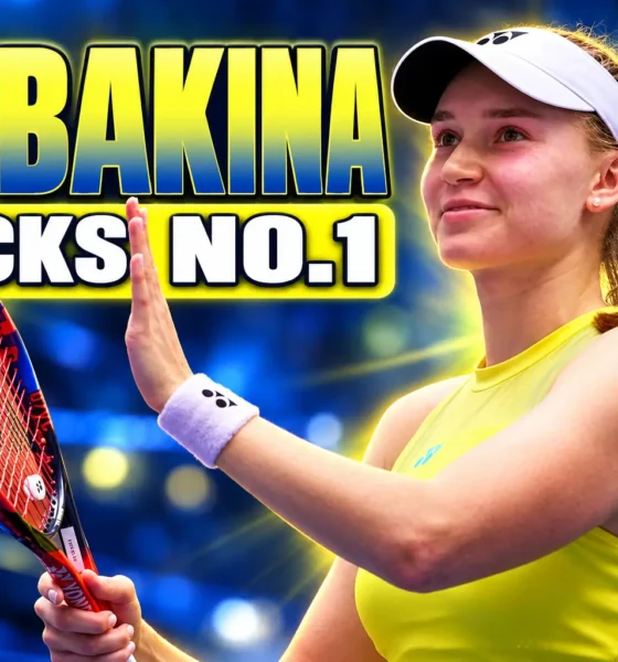 Rybakina locks WTA No. 1 before US Open final