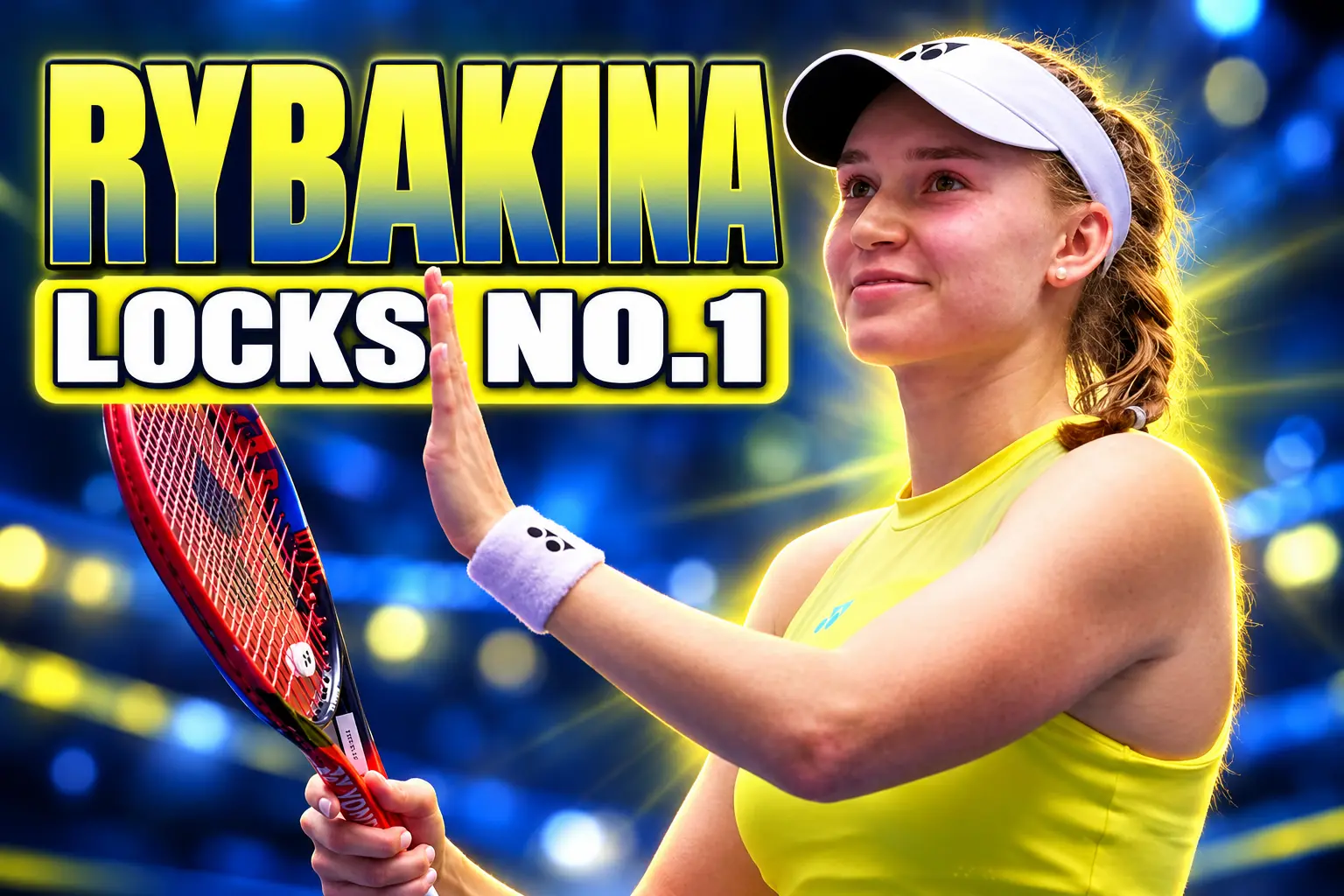 Rybakina locks WTA No. 1 before US Open final