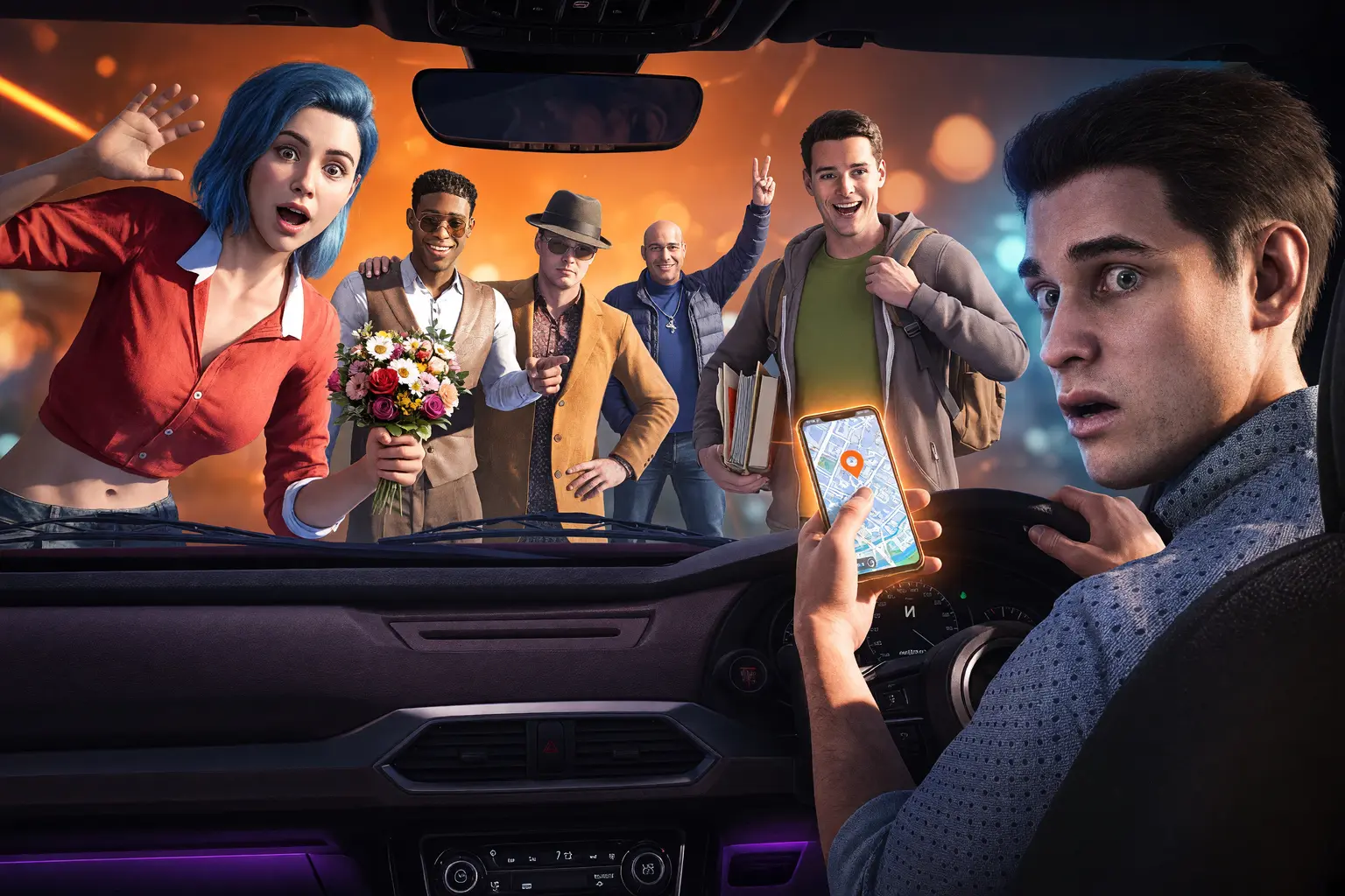 Saber Interactive Rideshare Stimulator Gamescom no rethink