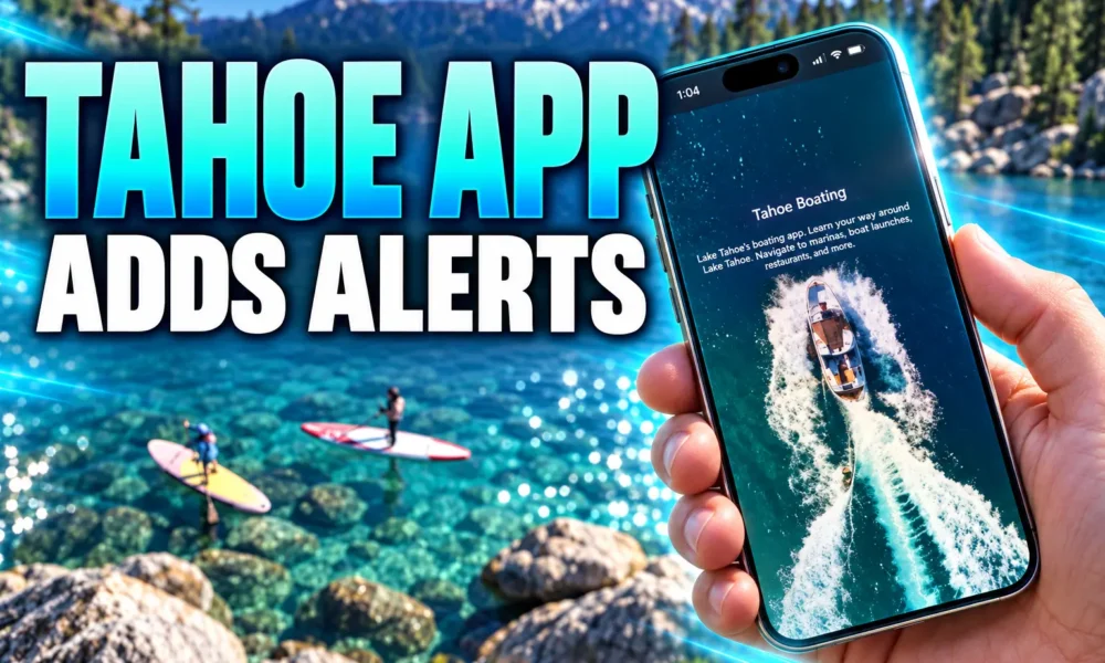 Tahoe Boating App weather alerts live lake conditions