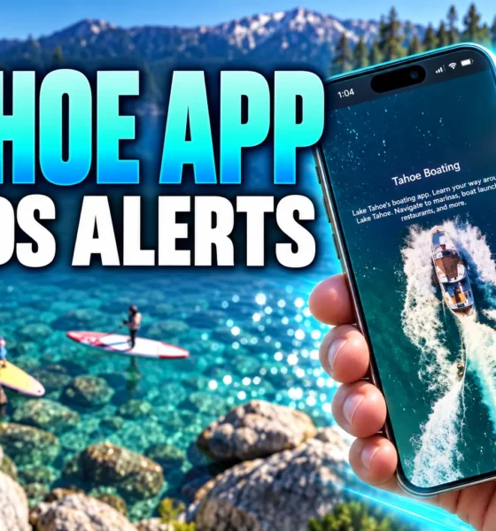 Tahoe Boating App weather alerts live lake conditions