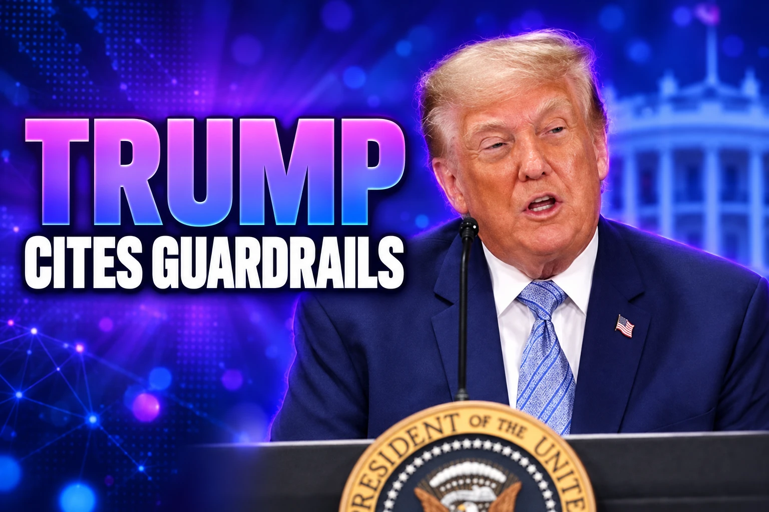 Trump Anthropic shutdown AI guardrails China race