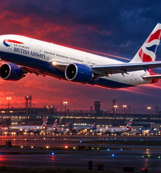 British Airways BA295 drops 28000 feet over Ireland