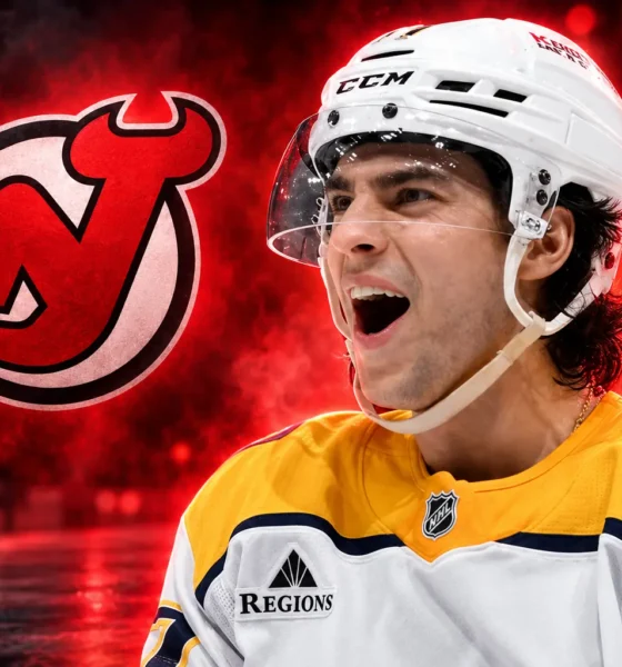 Luke Evangelista Devils five-year contract before midnight