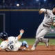 Yankees four errors Rays lead ALDS 2-0