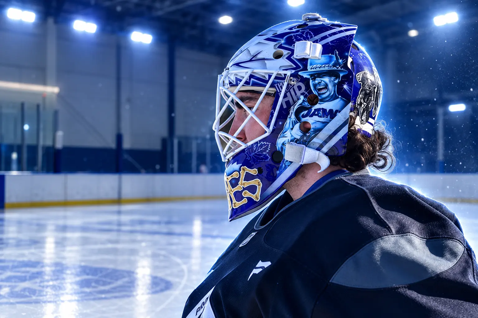 Brendan Bonello Maple Leafs emergency backup number 00
