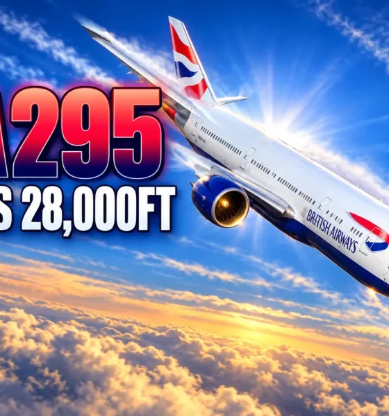 British Airways BA295 emergency descent over Ireland