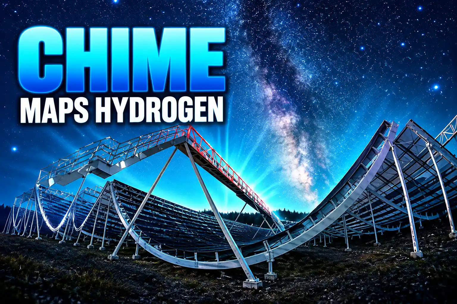 CHIME 21 cm hydrogen autocorrelation detection redshift 1