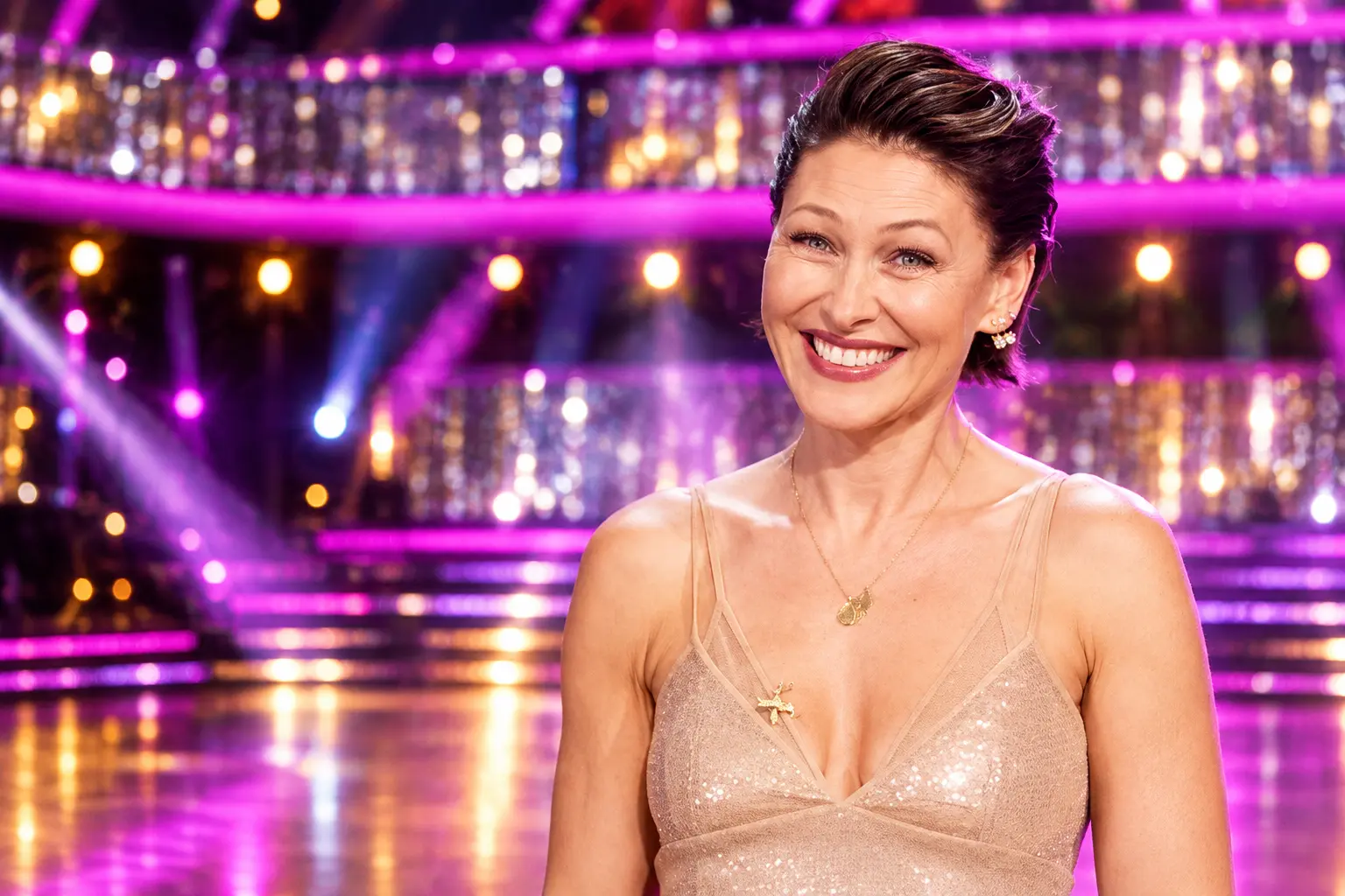 Emma Willis hosts Strictly and The Voice same Saturday