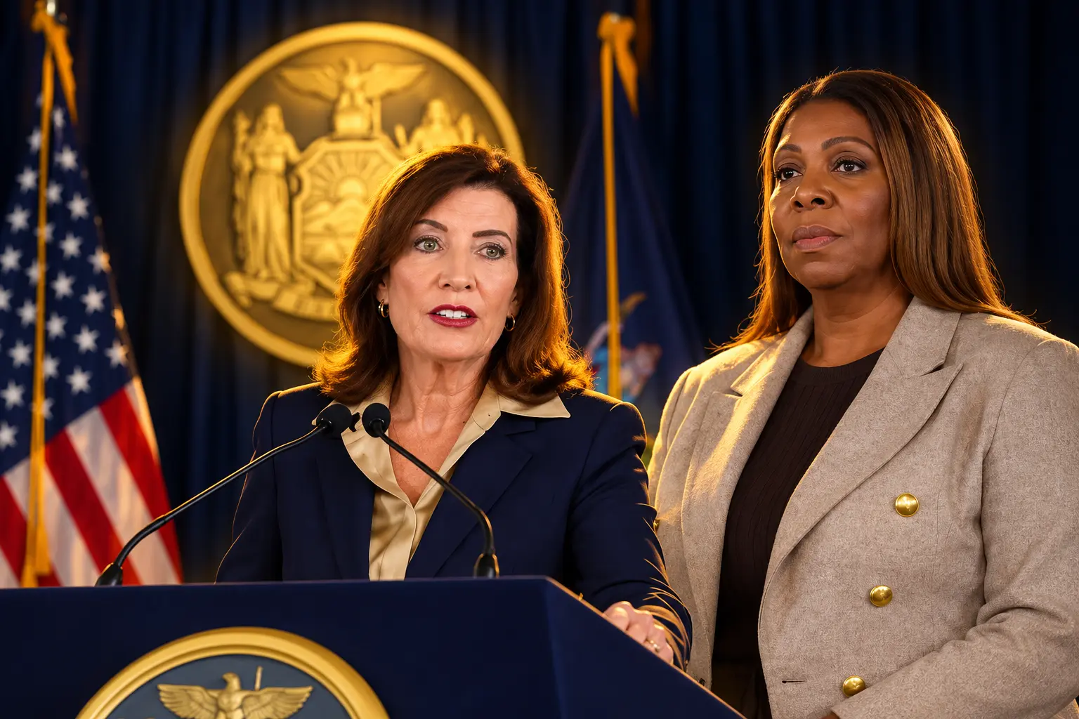 Hochul hands Cornell rape file to Letitia James