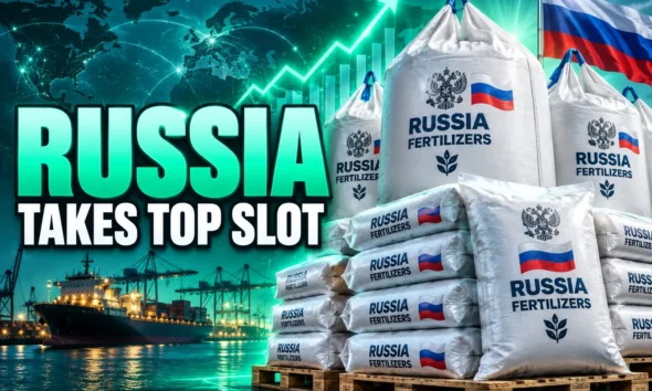 Russia fertilizer shipments to India import share 2025