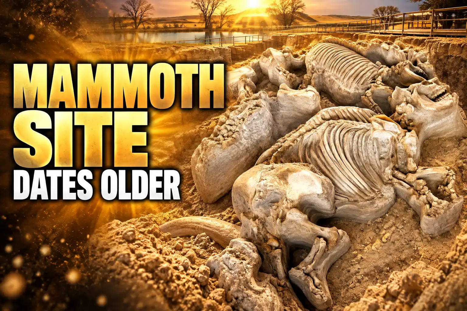South Dakota Mammoth Site feldspar dating 160000 years