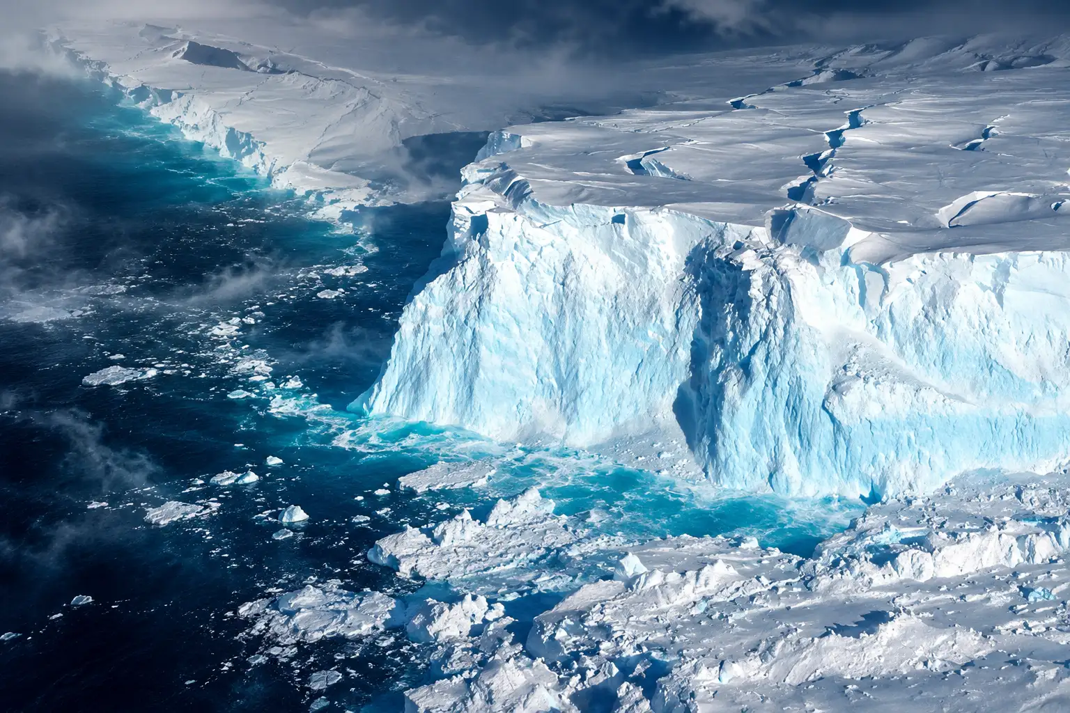 Thwaites seawater doubles 2100 sea-level forecast