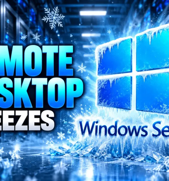 Windows Server Remote Desktop Services September update hang