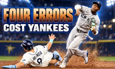 Yankees four errors cost ALDS Game 2 vs Rays